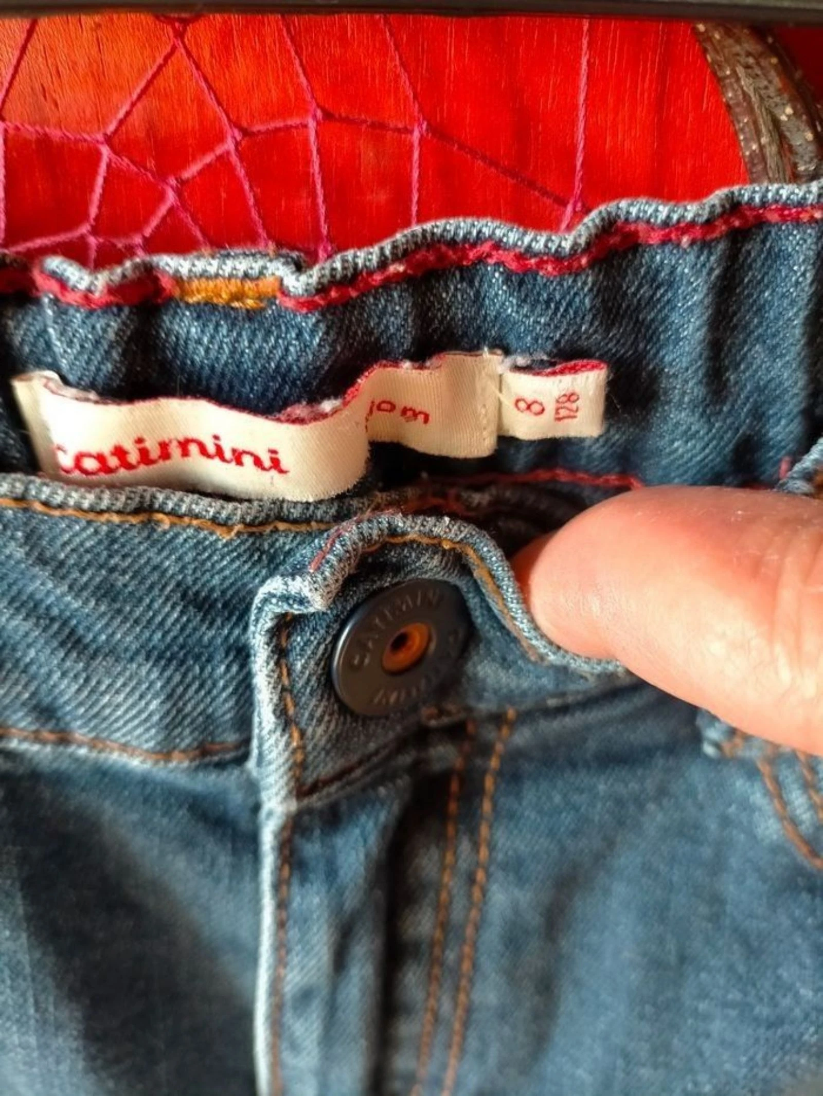 Heel mooie Catimini mum jeans 8 jaar – photo 2